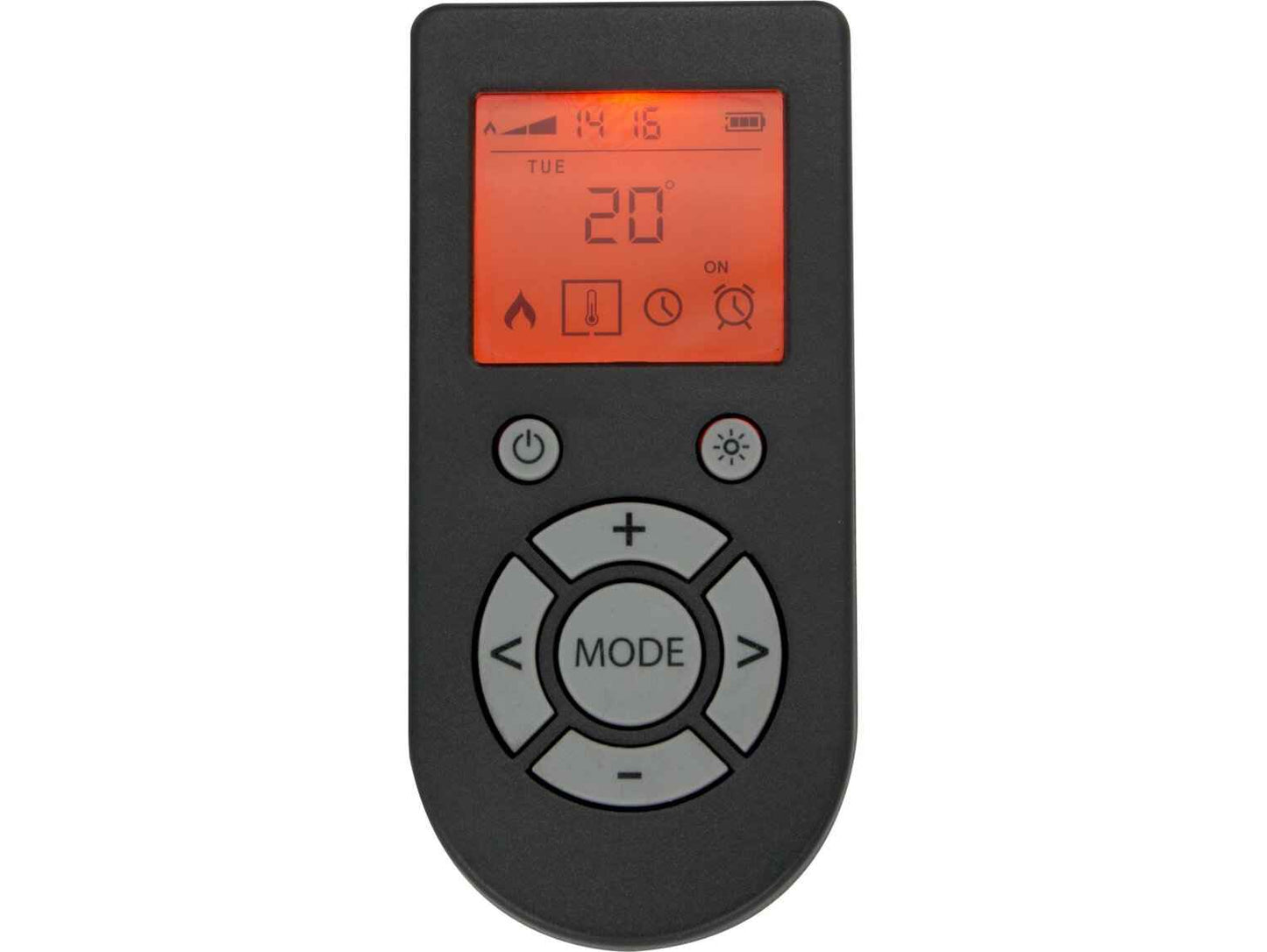 Adam Oslo Electric Inset Stove – Black with Remote Control