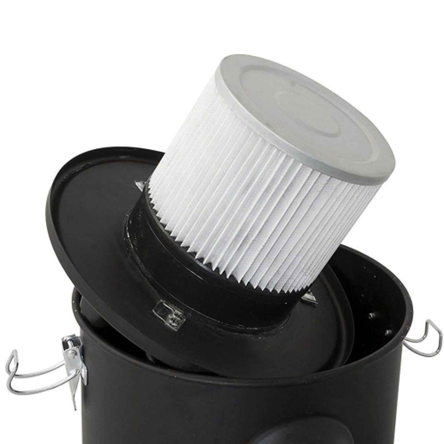 Domovoi Ash Vacuum Cleaner 800W – 15L Fireplace, BBQ & Log Burner Ash Vac (Black)