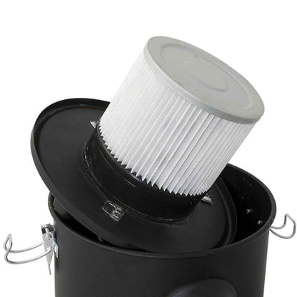 Domovoi Ash Vacuum Cleaner 800W – 15L Fireplace, BBQ & Log Burner Ash Vac (Black)