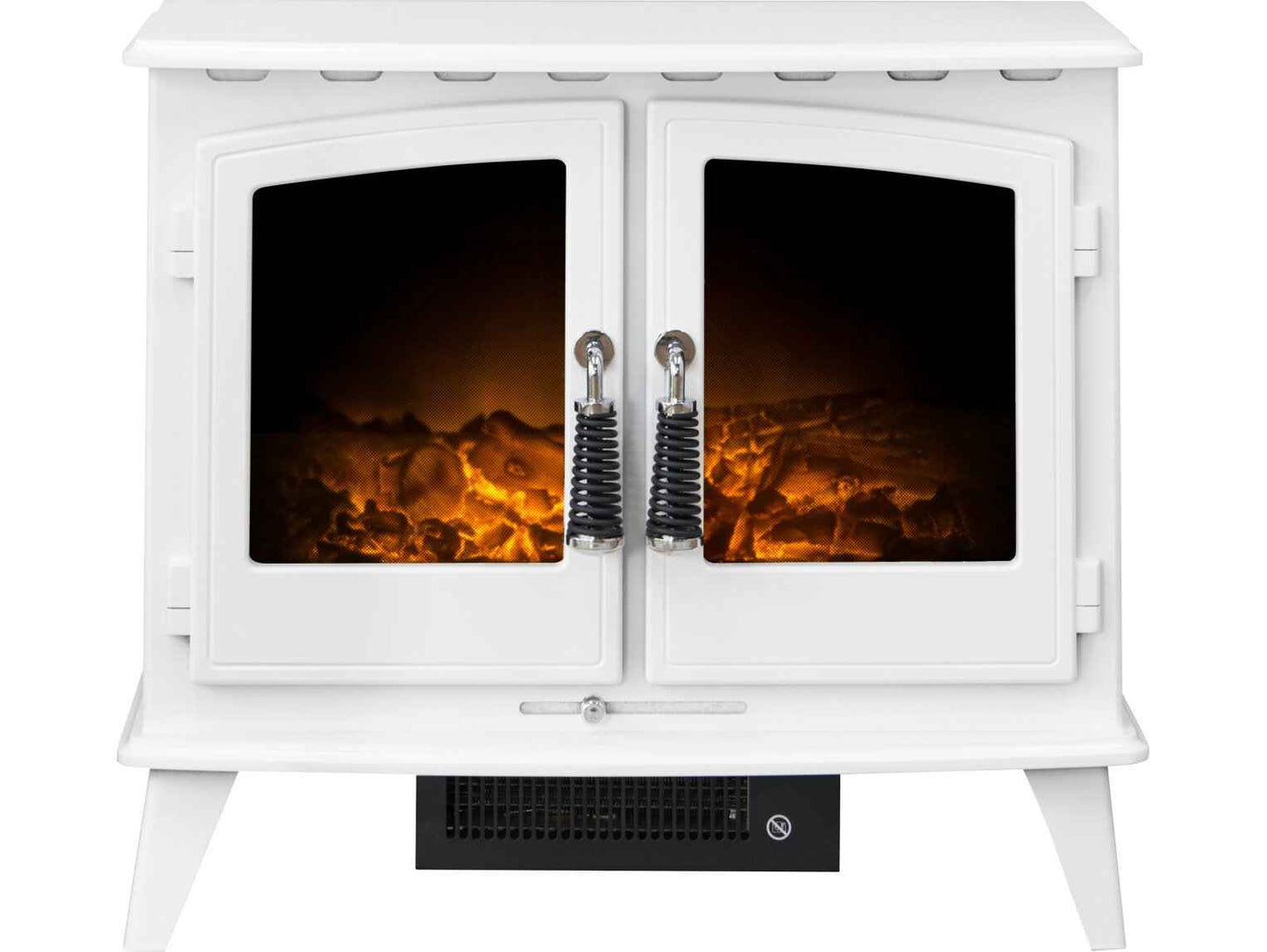 Aurora Gemini Electric Stove in White