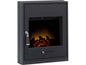 Adam Oslo Electric Inset Stove – Black with Remote Control