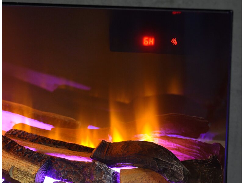 Aurora Aries XL 100 Inch Electric Floating Media Wall Suite with 65 Inch Slate Effect TV Board