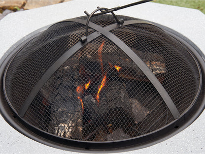 Field & Flame Rhoda Wood Burning BBQ Fire Pit