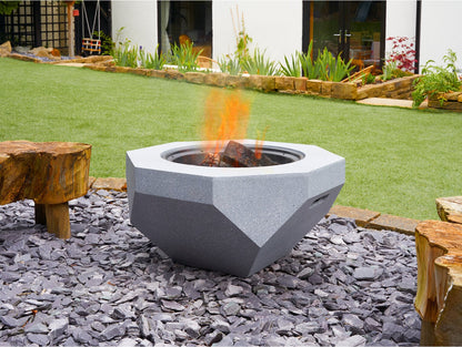 Field & Flame Rhoda Wood Burning BBQ Fire Pit