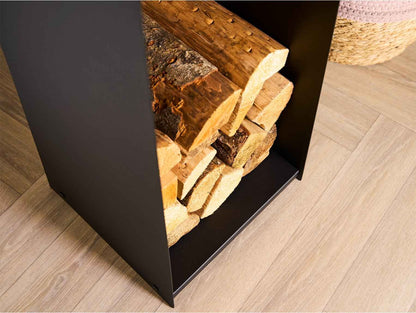 Adam Burton Firewood Log Holder – Black