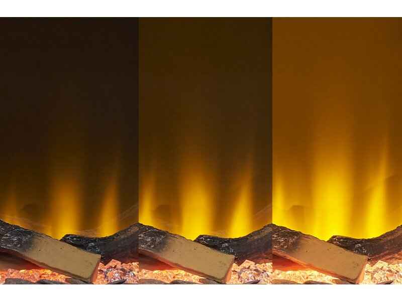 Aurora Aries XL 100 Inch Electric Floating Media Wall Suite with 65 Inch Slate Effect TV Board