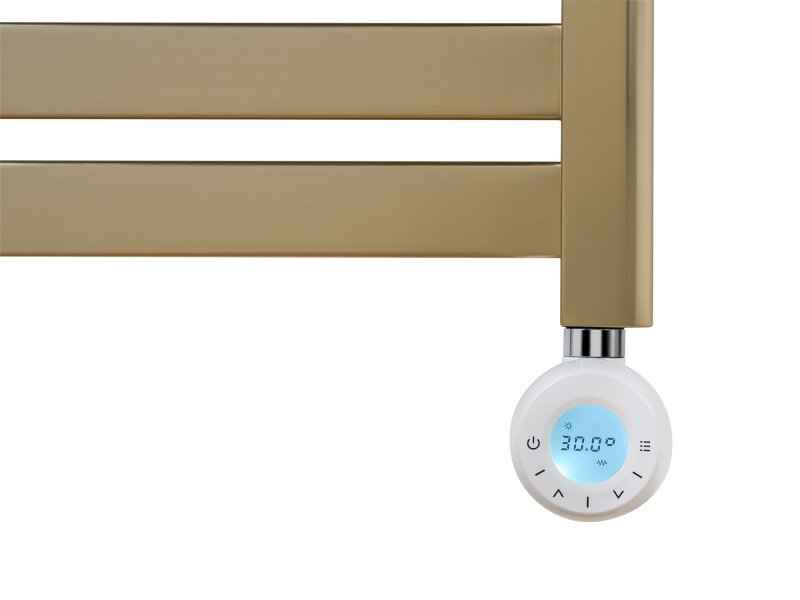 Eden Caldera 1200W Electric Towel Radiator Brushed Brass 1800x500mm WiFi Smart Heater