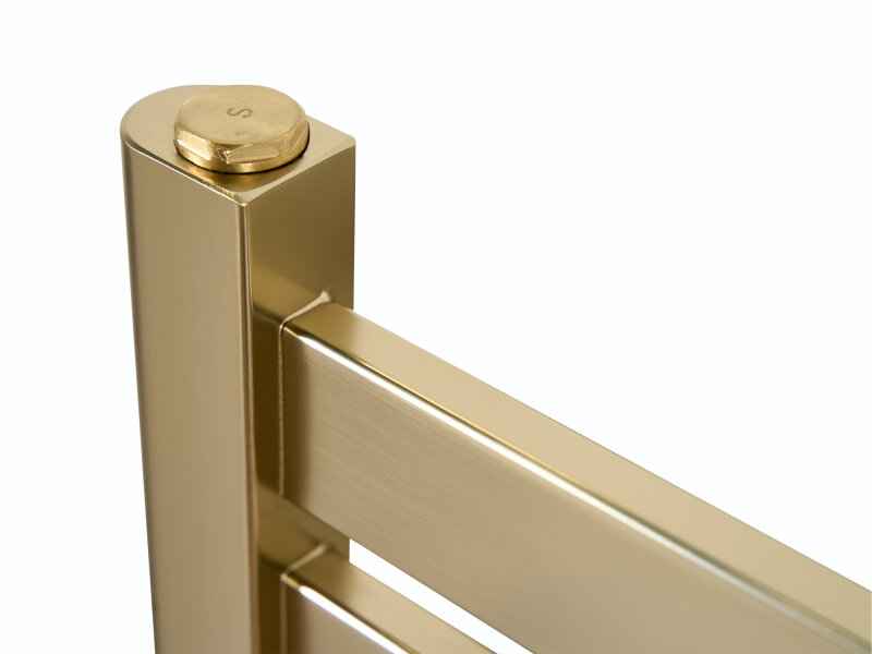 Eden Caldera 1200W Electric Towel Radiator Brushed Brass 1800x500mm WiFi Smart Heater