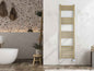 Eden Caldera 1200W Electric Towel Radiator Brushed Brass 1800x500mm WiFi Smart Heater