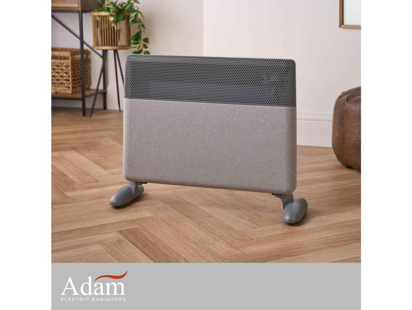 Adam Axon 1500W Convector Electric Radiator - Free Standing & Wall Mounted