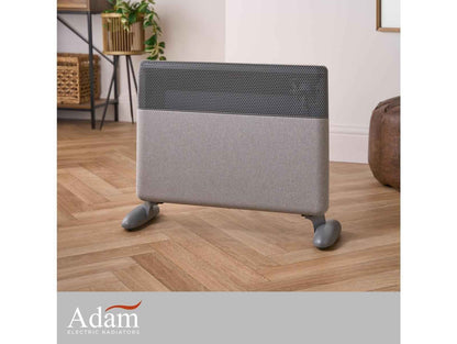 Adam Axon 1500W Convector Electric Radiator - Free Standing & Wall Mounted