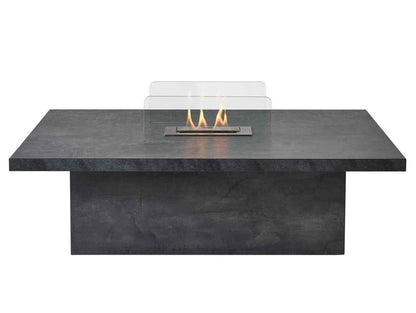 Acantha Castellon Slate Effect Bio Ethanol Coffee Table Stylish & Modern Home
