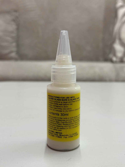 Calfire Super Seal High Temperature Rope Adhesive – 30ml Stove & Fireplace Seal Glue