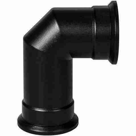 Aurora angled dummy flue pipe for electric fireplace installation