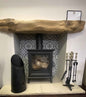 Calfire Dryton Black Hod Coal Bucket - Traditional Fireside Scuttle