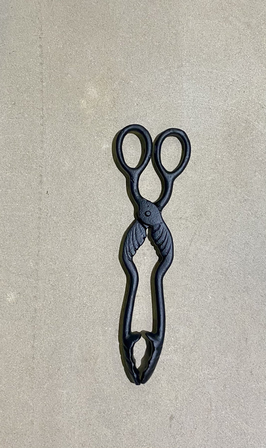 Cast Iron Coal Tongs 26.5cm Black – Fireplace & Log Burner Tool