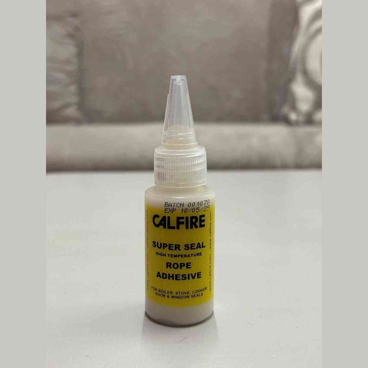 Calfire Super Seal high heat fireplace gasket adhesive for boiler and wood burner seals