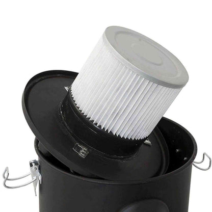 Domovoi ash vacuum white pleated filter cartridge detail