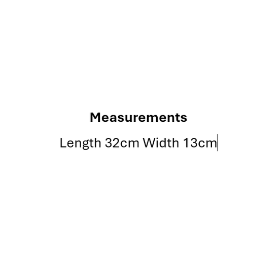 Mortimer fireplace cleaning tools measurements 32cm length and 13cm width