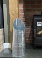 Traditional Zinc Coal Hod 53.5cm Fireplace Coal Bucket – 30cm Diameter