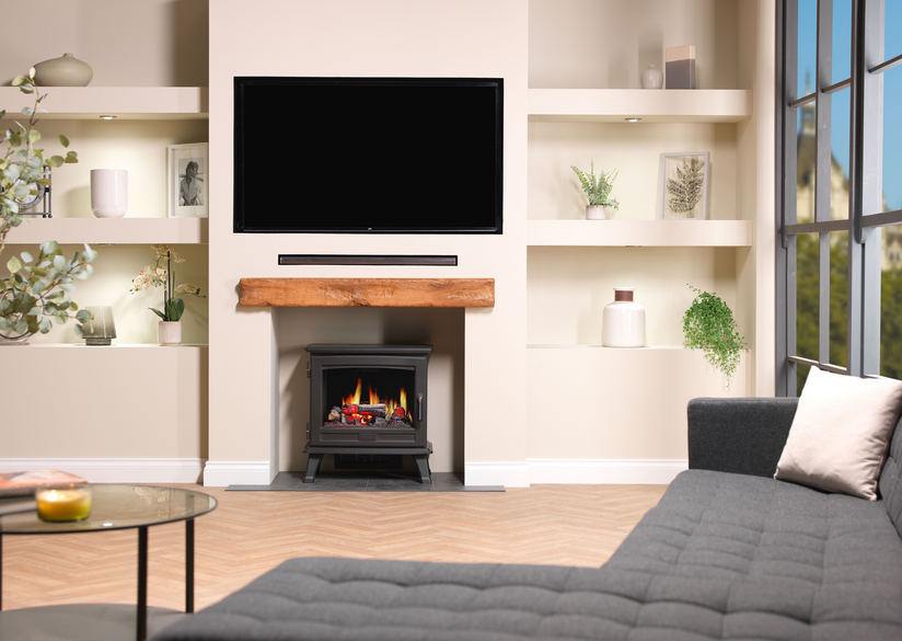 Dimplex Sunningdale Opti-V Electric Stove | 2kW Flame Effect Heater