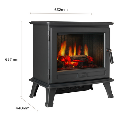 Dimplex Sunningdale Opti-V Electric Stove | 2kW Flame Effect Heater