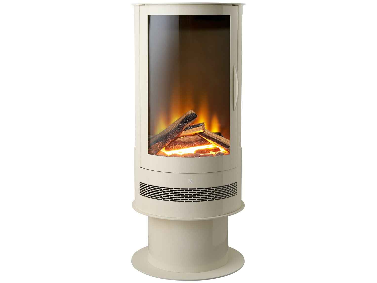 Aurora Infinity Cylinder Electric Stove with Remote - Cream 1.8kW