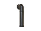 Aurora Tall Angled Stove Pipe – Black