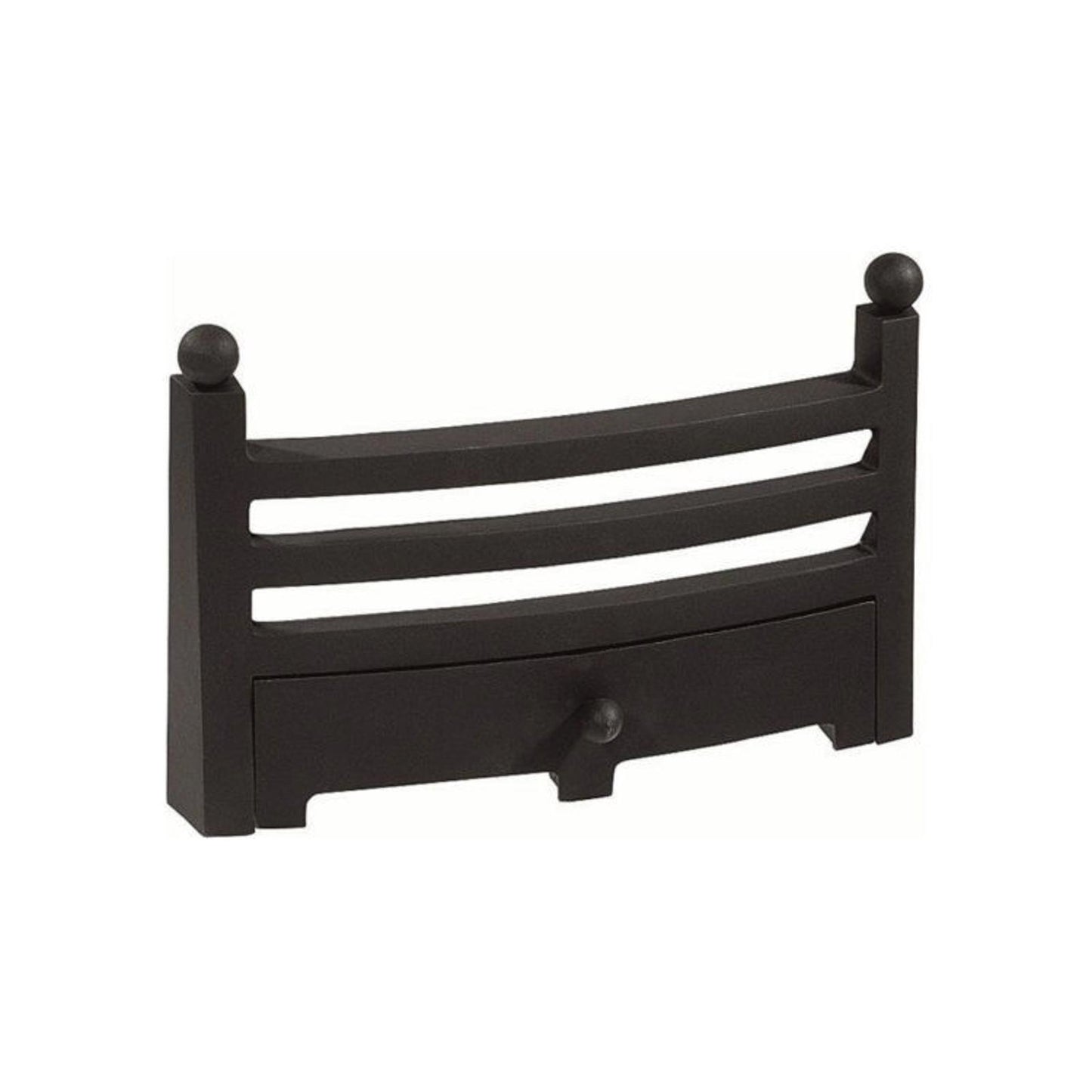 Bauhaus 18" Matt Black Cast Iron Fire Fret