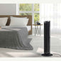 Black Tower Blade Fan – 29” Oscillating, 3 Speed Settings, Freestanding