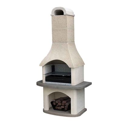 Woodford Verona Masonry Barbecue – Outdoor Charcoal & Wood-Fired Grill