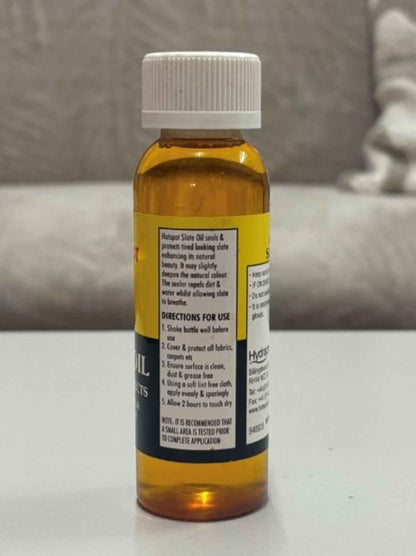 Hotspot Slate Oil - Seals & Protects - Enhances colour of fireplace slate 100ml