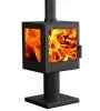 Woodford Garden Stove – Premium Outdoor Wood-Burning Patio Heater with 4-Sided Glass